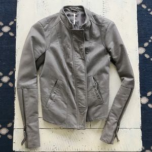 FREE PEOPLE AUTHENTIC biker jacket